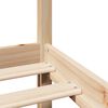 vidaXL Cadre de lit avec t&ecirc;te de lit sans matelas 150x200 cm