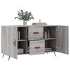 vidaXL Buffet sonoma gris 100x36x60 cm bois d'ing&eacute;nierie