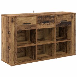vidaXL Buffet Bois Ancien 100 x 30 x 59,5 cm Bois d'ing&eacute;nierie