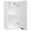 vidaXL Armoire de salle de bain murale Blanc 32x20x67 cm