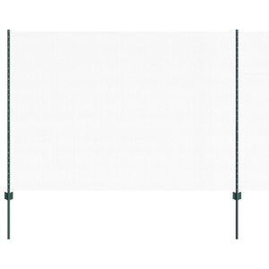 vidaXL Cl&ocirc;ture en fil soud&eacute; 50 x 1,6 m (l x h) Acier recouvert de PVC