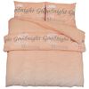 vidaXL Ensemble de housse de couette rose 200x200 cm Coton