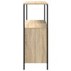 vidaXL Meuble de salle de bain et étagères chêne sonoma 76,5x35x95 cm