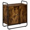 vidaXL Buffet Ch&ecirc;ne fum&eacute; 68 x 35 x 75 cm Bois d'ing&eacute;nierie