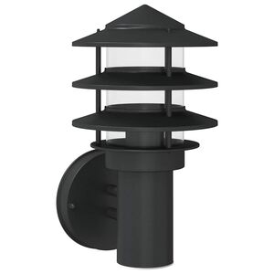 vidaXL Applique murale d'ext&eacute;rieur noir acier inoxydable