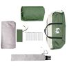 vidaXL Tente de familiale igloo 6 personnes vert imperm&eacute;able