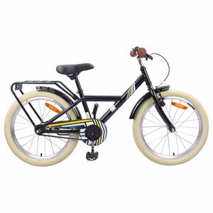vidaXL V&eacute;lo pour Enfants 20 Pouces pour les enfants de 6 &agrave; 11 ans Noir