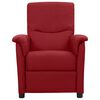 vidaXL Fauteuil de massage Rouge bordeaux Tissu