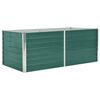 vidaXL Jardini&egrave;re 160 x 80 x 45 cm Acier galvanis&eacute; Vert