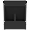 vidaXL Distributeur pour lapins Noir 20 x 12,5 x 25 cm