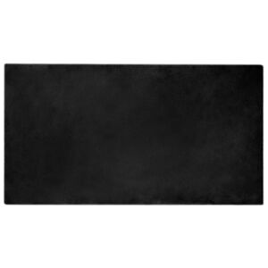 vidaXL Tapis en Fourrure Synth&eacute;tique de Lapin Olite Noir 60 x 110 cm