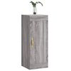 vidaXL Armoire murale sonoma gris 34,5x34x90 cm bois d'ing&eacute;nierie