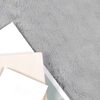 vidaXL Tapis en Fourrure Synth&eacute;tique de Lapin Olite Gris 80 x 250 cm