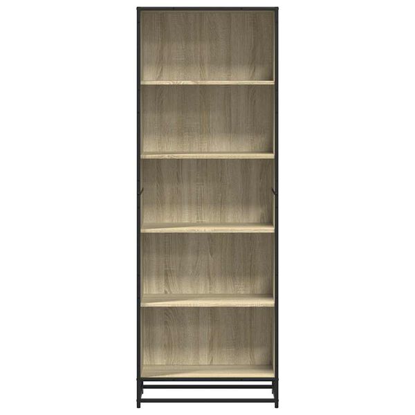 vidaXL Bibliothèque chêne sonoma 60x35x170,5 cm bois d'ingénierie