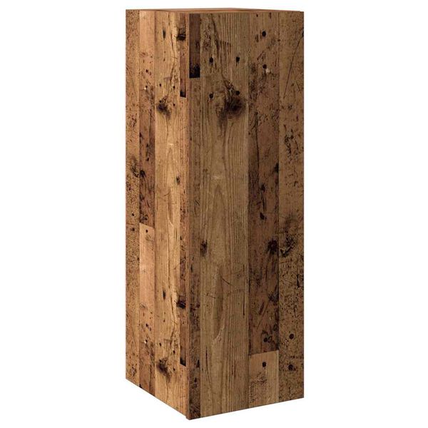 vidaXL Ensemble de meuble TV mural 8 pcs vieux bois bois d'ing&eacute;nierie