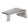 vidaXL Table basse Aviator Style d'avion vintage Aluminium
