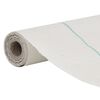 vidaXL Membrane anti-mauvaises herbes blanc 1,5x25 m PP