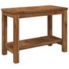 vidaXL Table basse LAREN Naturel 60,5 x 30 x 45 cm