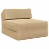 vidaXL Canap&eacute;-lit pliable Vert gris 60 x 70 x 41 cm Corduroy