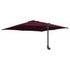 vidaXL Parasol de jardin Bordeaux 248,5 x 247,5 x 160 cm