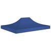 vidaXL Toit de tente de r&eacute;ception 4,5x3 m Bleu 270 g/m&sup2;