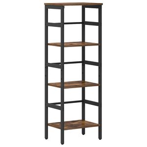 vidaXL &Eacute;tag&egrave;re 3 niveaux 40 x 29,5 x 115 cm Bois d'ing&eacute;nierie