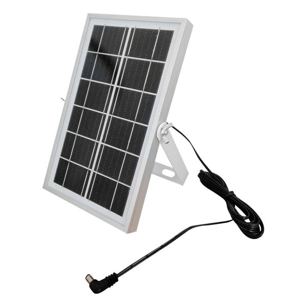Eurotrail Panneau solaire de camping 25,5x16x10 cm noir