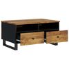 vidaXL Table basse 80x54x40 cm Bois de manguier solide et d'ing&eacute;nierie