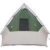 vidaXL Tente Tipi avec toit Vert 383 x 338 x 217 cm taffetas