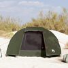 vidaXL Tente de pêche 3 personnes vert olive imperméable