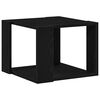vidaXL Table basse Ch&ecirc;ne noir 40 x 40 x 30 cm Bois d'ing&eacute;nierie