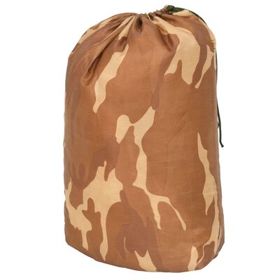vidaXL Filet de camouflage avec sac de rangement 3x8 m Beige