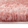 vidaXL Tapis shaggy &agrave; poils hauts Rose 160x230 cm 50 mm