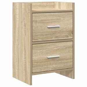 vidaXL Tables de chevet Ch&ecirc;ne Sonoma 40 x 30 x 60 cm Bois d'ing&eacute;nierie
