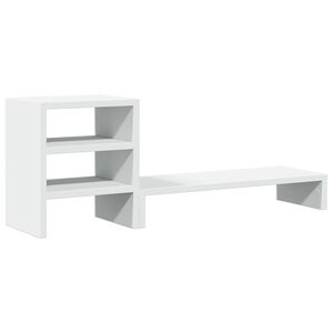 vidaXL Support de moniteur et organisateur de bureau bois d'ing&eacute;nierie