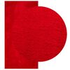 vidaXL Tapis HUARTE &agrave; poils courts doux et lavable rouge 100x200 cm