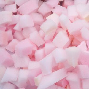 vidaXL Remplissage de mousse d&eacute;chiquet&eacute; Rose 5 kg Polyur&eacute;thane