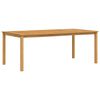 vidaXL Ensemble de salle à manger pour jardin 7 pcs Marron
