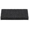 vidaXL Tapis de patio en granulat de caoutchouc Noir 6 x 9 x 0,8 cm