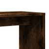 vidaXL Table d'appoint Ch&ecirc;ne fum&eacute; 50x30x50 cm Bois d'ing&eacute;nierie