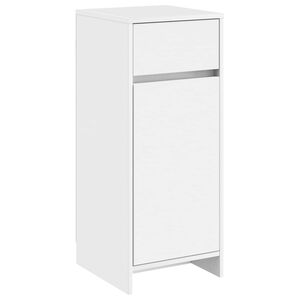 vidaXL Armoire de salle de bain Blanc 35 x 36,5 x 85 cm