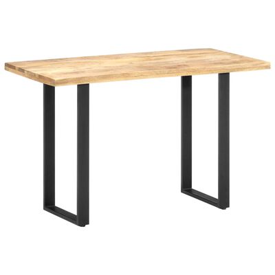 vidaXL Table de salle à manger 120x60x76 cm bois de manguier solide