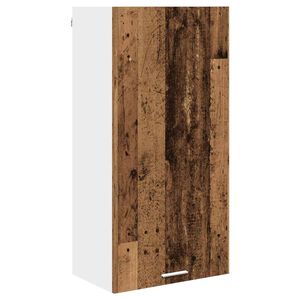 vidaXL Armoire suspendue Bois ancien et Blanc 50 x 31 x 100 cm