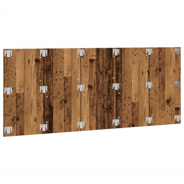 vidaXL Tête de lit vieux bois 200x1,5x80 cm bois d'ingénierie
