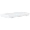 vidaXL Lit avec matelas Dover gris fonc&eacute; 80x200 cm velours
