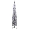 vidaXL Sapin de No&euml;l artificiel Vert 270 cm PVC et acier et plastique