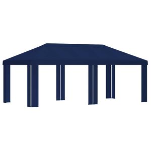 vidaXL Housse de Gazebo 6 x 3 m Bleu Polyester 190 gsm