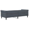 vidaXL Lit de repos gris fonc&eacute; 80x200 cm velours