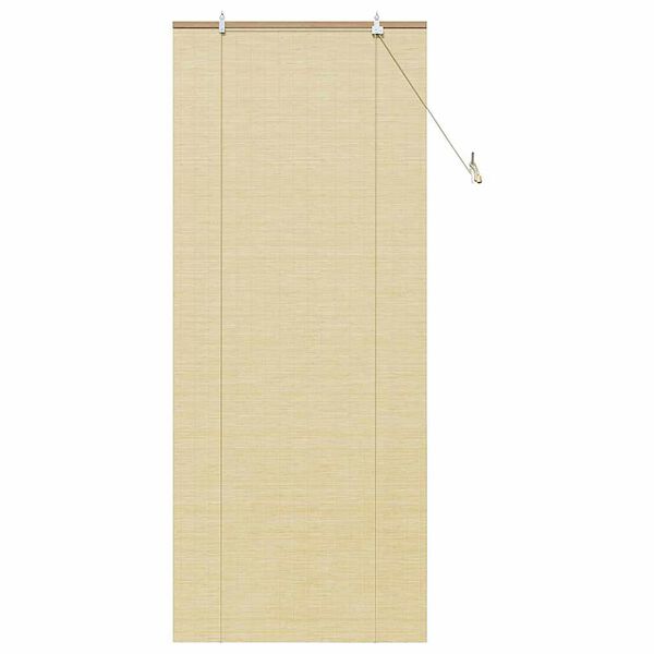 vidaXL Store enrouleur avec des rideaux Nature 90 x 220 cm Bambou