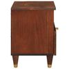 vidaXL Cabinet de chevet Marron 40 x 33 x 46 cm Bois d'acacia massif